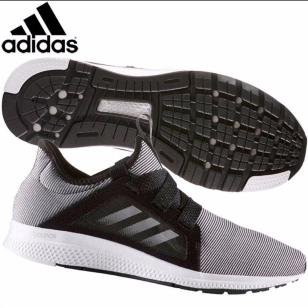 Adidas Edge Lux Black & White Striped